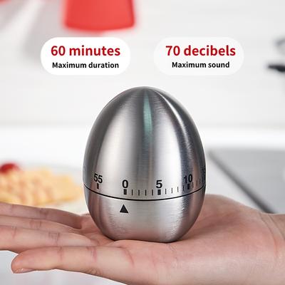 TEMU Timeless : Stainless Steel Egg Timer For Maximum Measuring Accuracy!