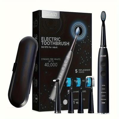 Electric Toothbrush, Charging Model Fully Automatic For Men's Special Waterproof Long Battery Life, For Men