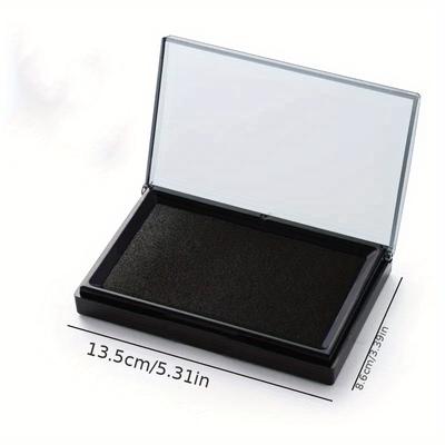Extra Large Premium Ink Stamp Pad, Red, Blue, Blac...