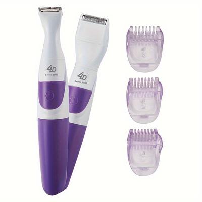 Portable 2-in-1 Electric Shaver For Women - Batter...