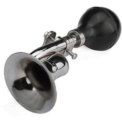 TEMU Classic Vintage Metal Loudspeaker Siren Snail Air Horn For Vehicles, Bicycles, And Golf Carts - And For Safety And Fun