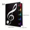 A4 Music Folder Color Inside Page Piano Music Folder 20 Pages (40 Sides) Music Folder This Music Folder Is The Best Gift For Musicians