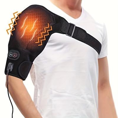 Usb 3 Speed Controllable Temperature, Warmth, And Health Protection Equipment, Heating Shoulder Protection, Electric Heating, Single Shoulder Hot Compress, Electric Heating Shawl