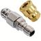 2 Packs 5000 Psi Sewer Jet Nozzle With Pressure Washer Coupler, Stainless Steel 1/4" Pressure Washer Drain Jetter Hose Nozzle And Brass Fittings Quick Connector, 1/4