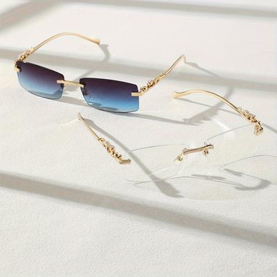 TEMU Of Stylish Square Glasses For Men Suitable For Everyday Wear. Image