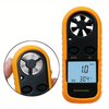 1pc Digital 0.0-1181.1inch/s Wind Speed Meter -10 ~ 45c Temperature Tester Anemometro With Lcd Backlight Display
