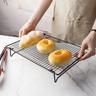 1pc Bread Cooling Rack, Iron Cooling Rack, Biscuit Pastry Net Rack Tray, Non-stick Oven Baking Rack, Baking Accessories Kitchen Tools