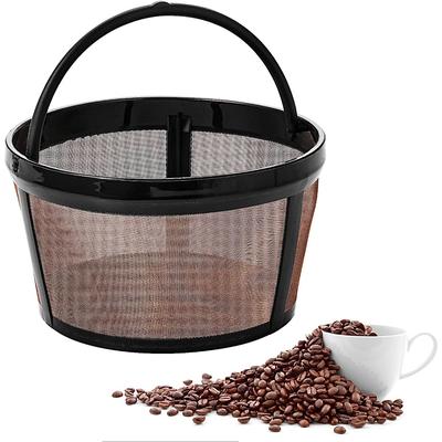 Reusable Coffee Filter, 4 Cup Basket Coffee Filter...