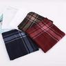 12pcs Men's Dark Handkerchief, Multiple Mixed Color Square Towels, Men's Handkerchief