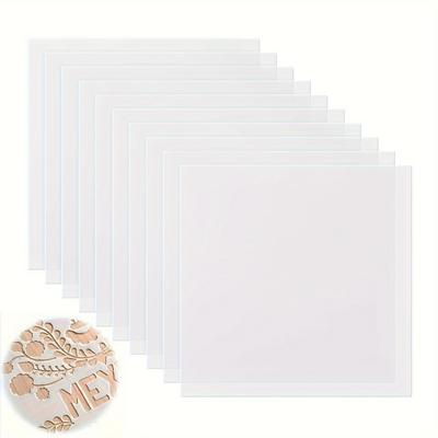 12pcs 7.5mil Mylar Stencil Sheets, Reusable Blank Stencil Vinyl, Translucent Mylar Template For , Make Your Own Stencils Sheets, 12 X 12 Inch