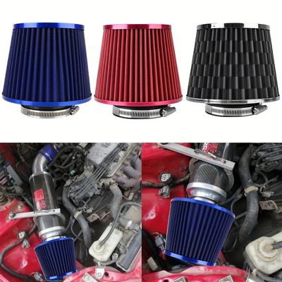 Cold Air Intake Filter Car Accessories Sport Power...