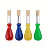 4pcs Paint Brushes, Paintbrushes Artist Paint Brushes With Easy To Hold Handles Grip, Craft Paint Brushes For Painting, Easy To Hold And Move The Paint, Arts & Crafts Paint Brushes