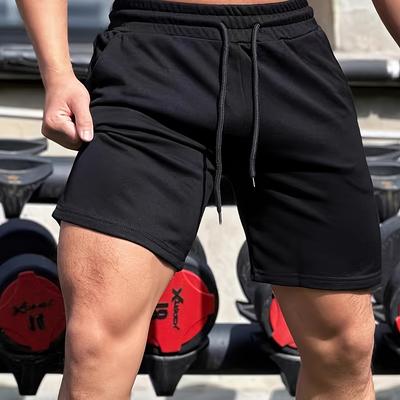 TEMU Men' Plain Shorts Five-point Shorts Image