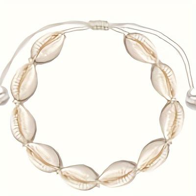 Natural Sliced White Necklace With Pearl Handmade ...
