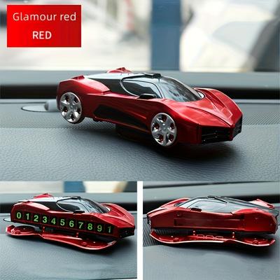 TEMU 1 Pc Rotatable Sports Car Model Phone Stand, Phone Stand Car Phone Stand Compatible With All Smartphones