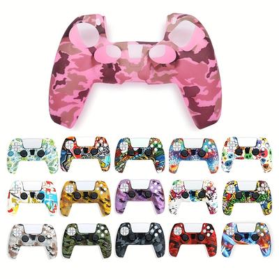 Suitable For Ps5 Game Controller Silicone Cover, G...