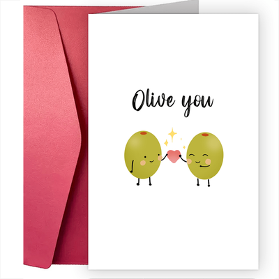 1pc Fun And Creative Holiday Greeting Card Cute Va...