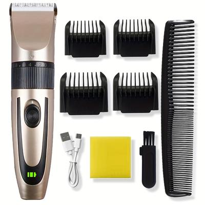 Professional Hair Clippers, Rechargeable Hair Clippers Hair Cutting Machine, For Diy Home And Barber Salon, (best Gift For Father, Lover)