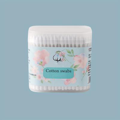 200 Pcs/box Cotton Swabs Pointed & Round Head, Double Cotton Tip Design For Ear Nose Clean, Excellent Beauty Tools For Effective Makeup And Personal Care
