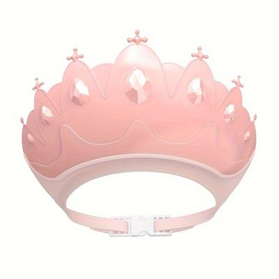 1pc Cute Plain Color Shampoo Crown Style Bath Great Christmas Halloween Thanksgiving Day Gift, New Year's Gift, Valentine's Day Gift