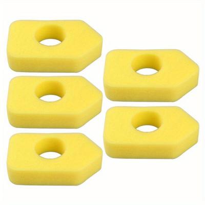 5pcs Yellow Air Filters For Briggs Stratton Lawn M...