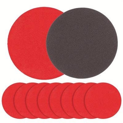 8pcs Bowling Sanding Pads, Bowling Ball Sanding Sand Pads Polishing Cleaning Kit, Grit 500, 800, 1000, 1200, 1500, 2000, 2500, 3000 For Different Texture, Bowling Accessories