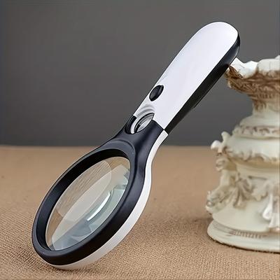 1pc Hd Magnifying Glass Elderly Reading Science Ob...