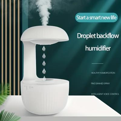 1pc, 600ml Anti-gravity Humidifier And Essential O...