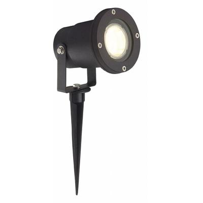 Lampe Janko led Außenerdspieß 32cm schwarz 1x LED-PAR51, GU10, 3W LED-Reflektorlampe inklusive,