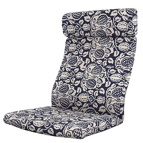 Stuhlkissenbezug 100% Baumwolle floral gesteppt glatt Abdeckungen Image