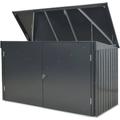 Aufbewahrungsbox TEPRO "Universalbox Store Max" Aufbewahrungsboxen Gr. B/H/T: 232,5 cm x 132 cm x 104,5 cm, grau (anthrazit) Boxen und Kisten BxTxH: 232,5x104,5x132 cm