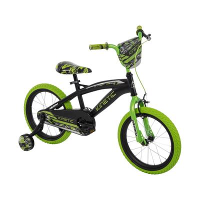 Huffy Kinetic Kids Bike - Boys Green/Black 16 in 21822