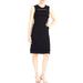 J. Crew Dresses | J Crew Dress Knee Length Black Sleeveless Fringe Hem Casual Crochet Sweater M | Color: Black | Size: M