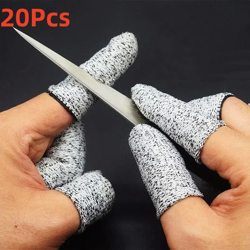 5-20Pcs Anti-cut Finger Schutz Finger Abdeckung Küche Werkzeug Daumen Messer Picker Finger Abdeckung F schutz Schneiden Finger Gadgets