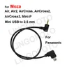 Mini USB a 2.5mm (remoto) per MOZA Air Air2 AirCross AirCross2 AirCross3 cavo di controllo della