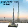555 pz il Burj Khalifa Tower Of Dubai Building Blocks architettura di fama mondiale mattoni City