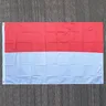 Xvggdg NEUE indonesien Flagge 3ft x 5ft Hängen indonesien Flagge Polyester standard Flagge Banner