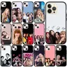 Kpop Roses Blacks Pinks Jisoos custodia hone per Apple iPhone 11 15 Pro XS Max X XR 6 7 8 6S Plus +