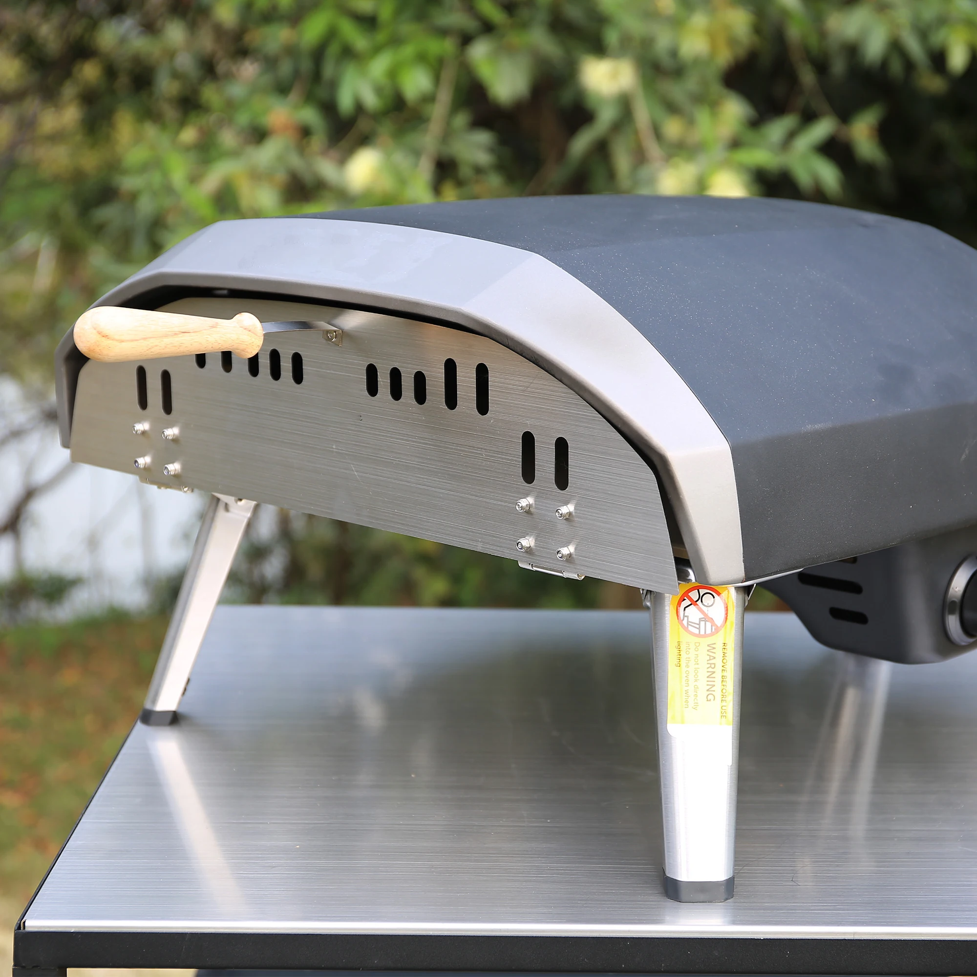 Onilini 12 Zoll oder 16 Zoll Pizzaofentür für OONI Koda, perfekte Größe für OONI Koda Pizzaofen Image