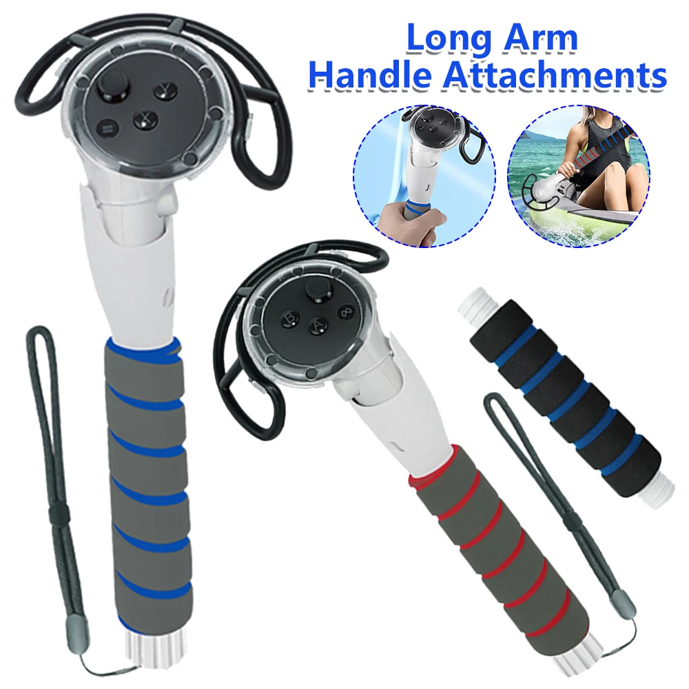 Vr Controller Long Stick Griff Dual für Meta/Oculus Quest 3 spielen Beat Säbel Spiele Schwert Tennis Golf Club Griff Zubehör Image