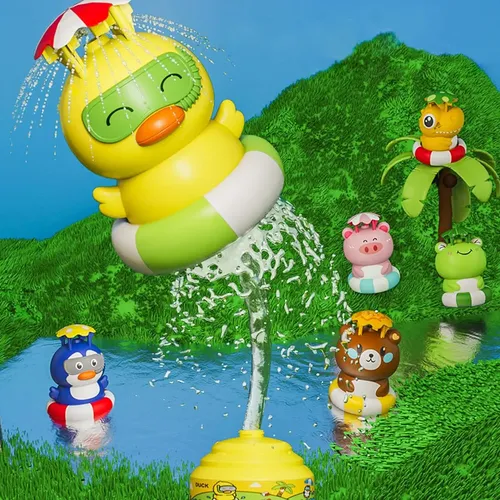 Spielzeug Tier Wasserdruck lift Sprinkler im Freien rotierende Wassers pray Tier Sprinkler Sommer im