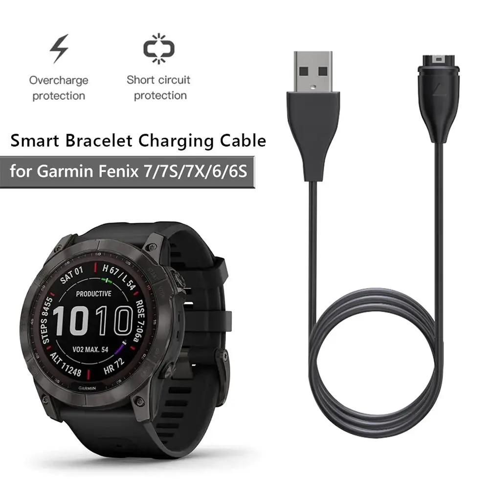 Typ C Uhr Ladegerät für Garmin Venu 2 plus Vivo smart 5 Fenix 7 6 5 Tactix 7 Instinkt 2 Epix 2 Enduro Schnell ladekabel Image