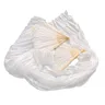 100% Seide Unisex chinesische Seide Schleier Tanzfans 1 Stück Bauchtanz Fans weiße Farbe 180x90cm