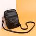 Retro Mini Crossbody Bag, Pu Phone Bag Solid Color Fashion Square Purse, Daily Commute Versatile Shoulder Bag & Handbag
