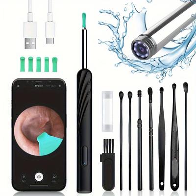 Ear Cleaner With Camera, Earwax Remover With 5 Spo...