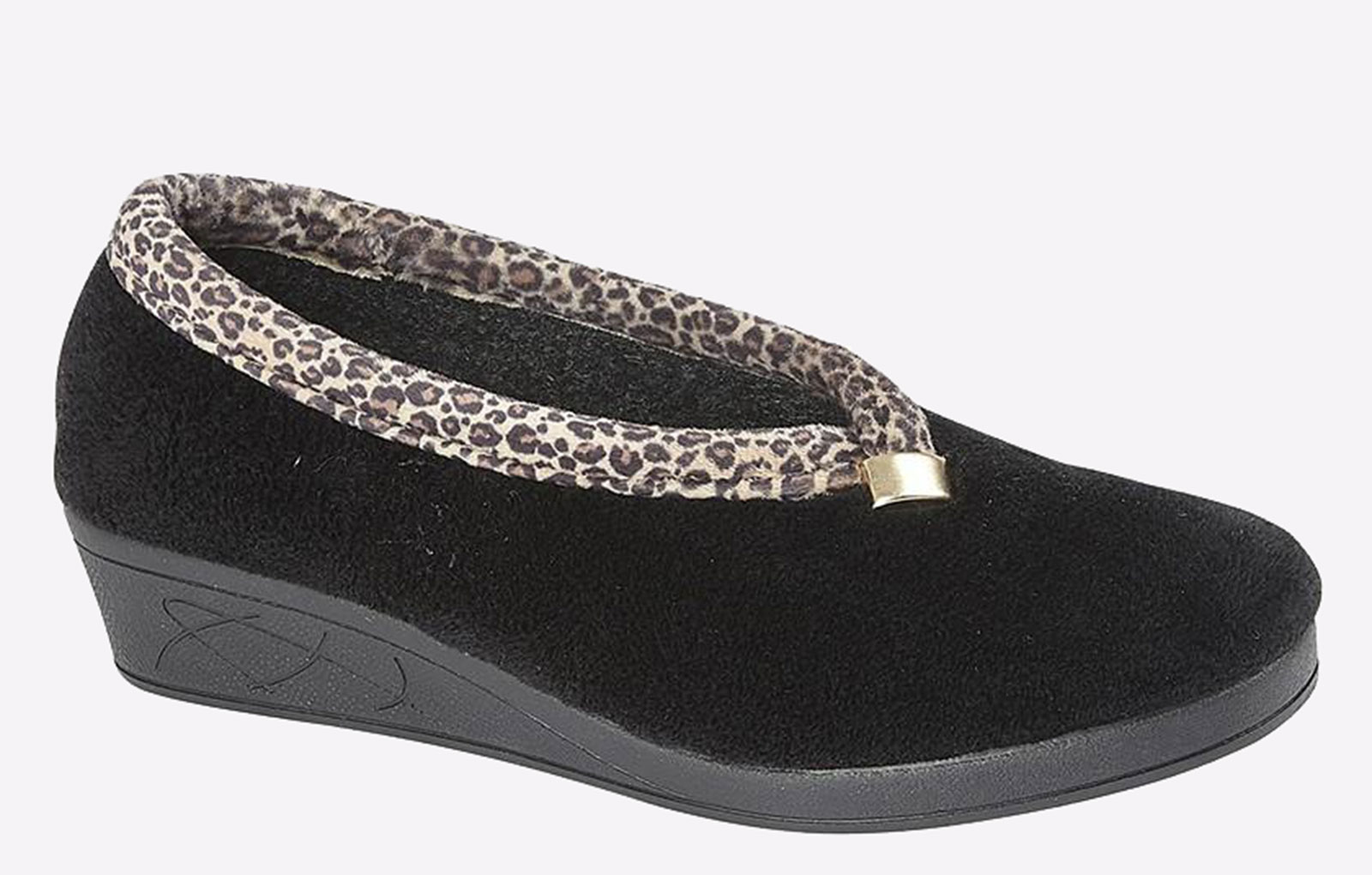 Sleepers Dawn Wedge Womens - Black - Size UK 7 | Sleepers Sale | Discount Designer Brands