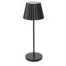 Bizzotto - lampe de table led noire artika H36CM