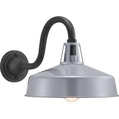 Progress Lighting 226948 - 1 Light Metallic Gray Outdoor Extra Large Cedar Springs Wall Light Fixture (ONE-LIGHT METALLIC GRAY FARMHOUSE EXTRA LARGE WALL LANTERN (P560091-082))