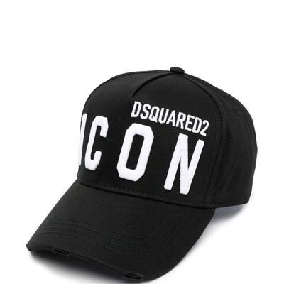 Dsquared2 Herren ICON Logo Cap Schwarz Image