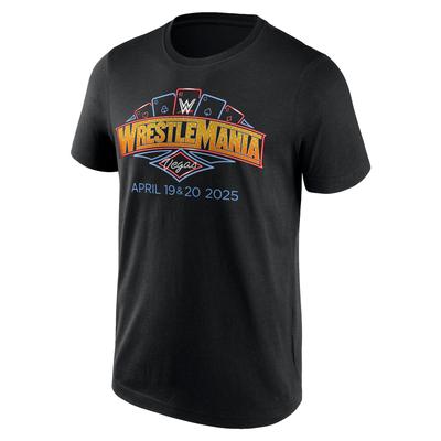 WWE WrestleMania 41 Bekanntmachung T-Shirt - Schwarz - Herren Image